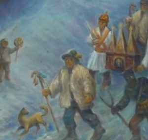 «Різдвяну виставку» художніх полотен відкрили в Ужгороді