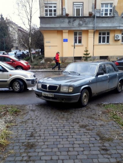 «Олень» дня припаркувався: жодна поліція зі штрафами цього не змінить (ФОТО, ВІДЕО)