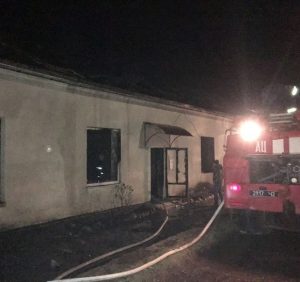 На Іршавщині вночі горів магазин
