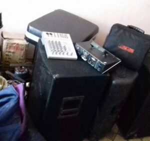 Правоохоронці Мукачева затримали підозрюваного у крадіжці музичного обладнання