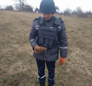 Чергову вибухонебезпечну знахідку знищили піротехніки Закарпаття