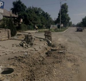 “Золотий підрядник” Ужгородської мерії ніяк не завершить ремонт вул. Можайського