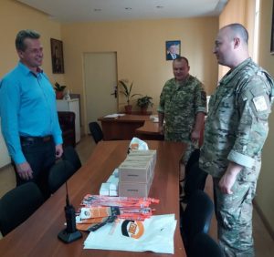 Охоронна компанія «Сенк» надала шефську допомогу прикордонникам Чопського загону