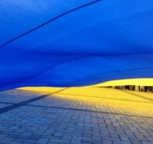 До Дня Незалежності береги Ужа об’єднають через Пішохідний міст 100-метровим Державним прапором