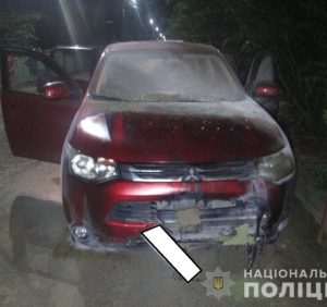 Поліція розпочала слідство за фактом загорання авто ужгородця