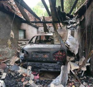 Впродовж доби на Закарпатті горіли два автомобілі (фото)