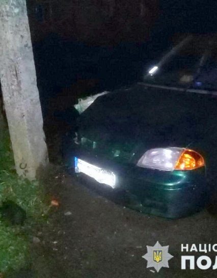 Працівники поліції Закарпаття затримали чотирьох п’яних водіїв, два з яких скоїли ДТП