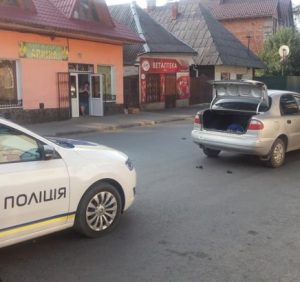 В Міжгір’ї сталась ДТП за участі колишнього начальника райвідділу поліції