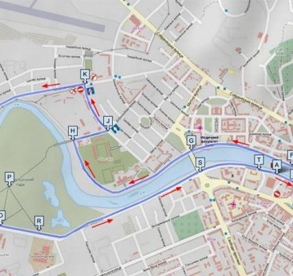 Всі на марафон – в Ужгороді у неділю буде обмежено рух автотранспорту (СХЕМА)