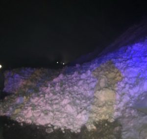 На Закарпатті зафіксовано сходження снігових мас на автошлях державного значення