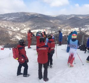 Гірські рятувальники пильнують безпеку під час чемпіонату України «Baby Champ Krasiya 2019»