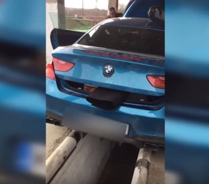 Громадянин Литви запакував усі можливі порожнини свого BMW сигаретами (відео)
