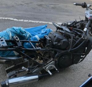 2 «незаконні» мотоцикли виявили сьогодні прикордонники у мікроавтобусі (фото)