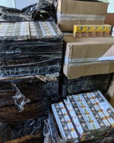 На Закарпатті з незаконного обігу вилучено більше 16 тис. пачок цигарок, ввезених в Україну з Білорусії