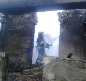 Під час гасіння пожежі в житловому будинку вогнеборці виявили тіло власника