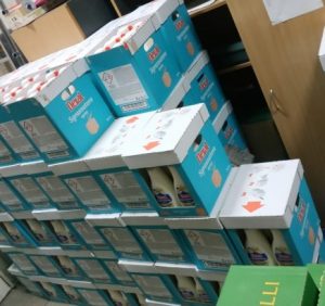Склад Закарпатської митниці поповнився італійським вином, кавою та побутовою хімією