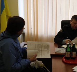 Очільник поліції Закарпаття провів прийом громадян