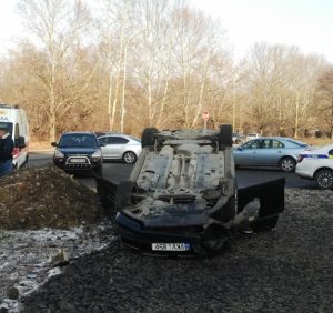 ДТП на Слов’янській набережній в Ужгороді – є потерпілі (фото, відео)
