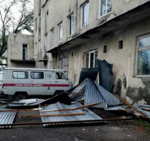 На Закарпатті вирував потужний буревій  (фото)