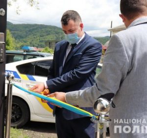 На Закарпатті запрацювала восьма поліцейська станція