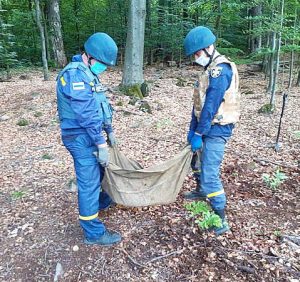 Піротехніки знищили артснаряд часів Другої світової війни, який виявили у селі Невицьке