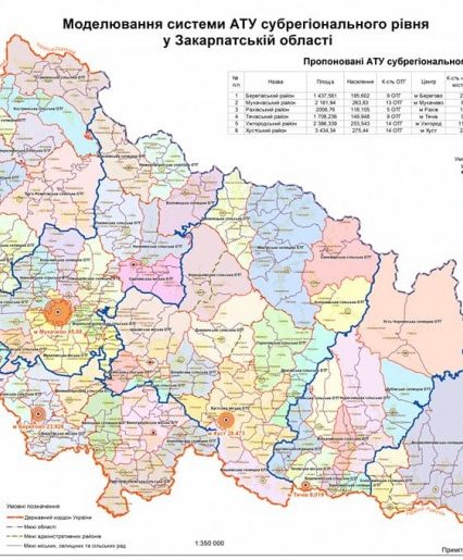 Утворення районів розглядали на засіданні Кабміну. На що очікує Закарпаття