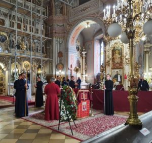 Церемонія прощання із єпископом Міланом Шашіком. Онлайн-трансляція