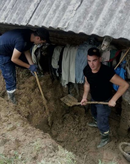 Ліквідація наслідків підтоплень на Міжгірщині триває