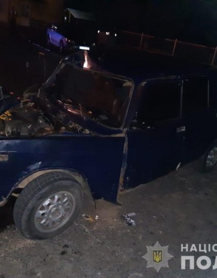 На Іршавщині п’яний молодик за кермом “Жигулі” зніс мотоцикл: дві жертви