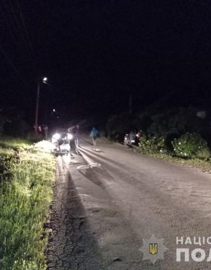 На Мукачівщині поліцейські затримали водія, який на смерть збив пішохода і втік