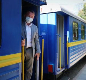 Сьогодні голова Закарпатської ОДА радився із експертами як можна розвивати Ужгородську дитячу залізницю