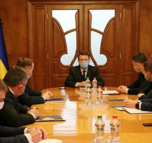 Зустріч голови Закарпатської ОДА, Анатолія Полоскова із керівниками правоохоронних, силових та фіскальних структур області