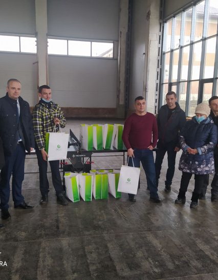 Ужгородські підприємці привітали закарпатських параолімпійців з Днем Святого Миколая