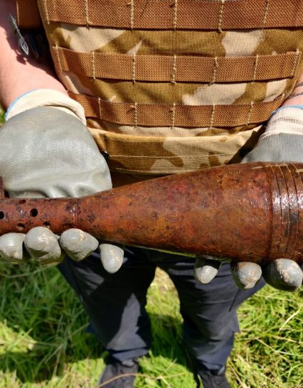 Рятувальники знищили мінометну міну часів Другої світової війни