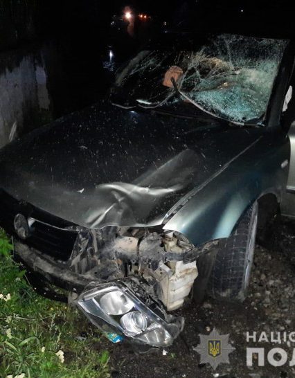 На Рахівщині водій насмерть збив пішохода