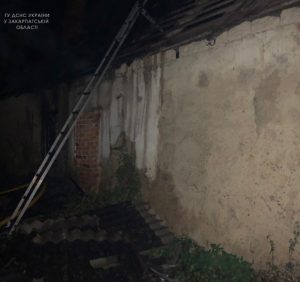 Під час гасіння пожежі закарпатські вогнеборці виявили тіло власника будинку