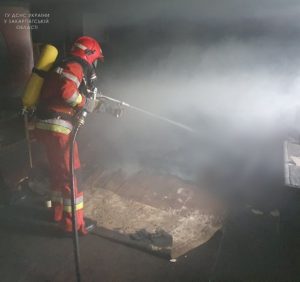 Смертельна пожежа на Мукачівщині: будинок вцілів, господар загинув